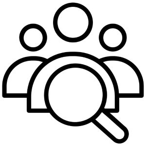 Icône du public visé.